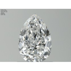 Diament szlif gruszkowy, 1.0ct, VVS1, D, GIA 2486486011