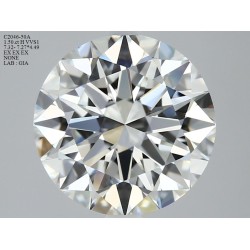 Diament szlif okrągły, 1.5ct, VVS1, H, GIA 2447201387