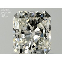 Diament radiant, 0.7ct, VVS1, I, GIA 1453086894