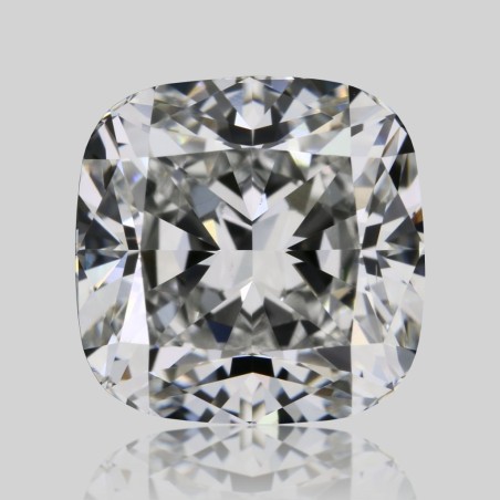 Diament szlif poduszkowy brylantowy, 1.7ct, VS2, F, GIA 2534004111