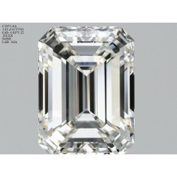 Diament szlif szmaragdowy, 1.01ct, VVS1, G, GIA 7401678170