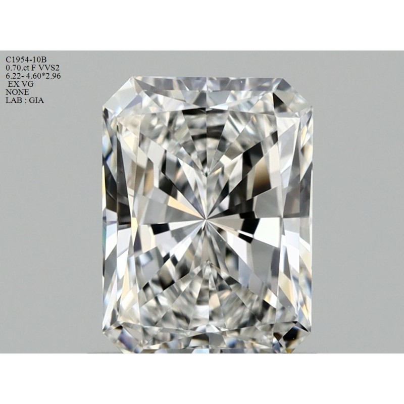 Diament radiant, 0.7ct, VVS2, F, GIA 1415765603 Diament radiant, 0.7ct, VVS2, F, GIA 1415765603
