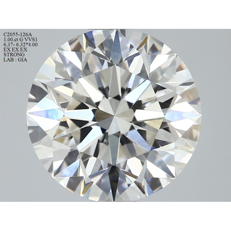 Diament szlif okrągły, 1.0ct, VVS1, G, GIA 5463408533 Diament szlif okrągły, 1.0ct, VVS1, G, GIA 5463408533