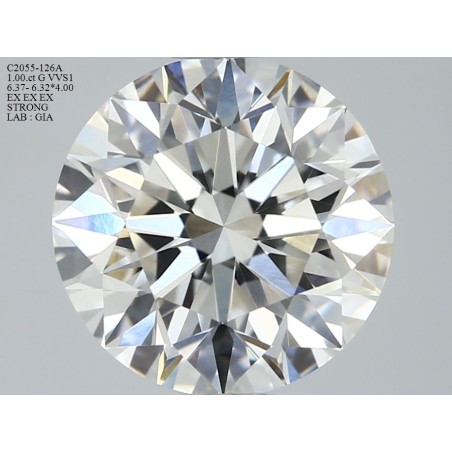 Diament szlif okrągły, 1.0ct, VVS1, G, GIA 5463408533