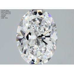 Diament szlif owalny, 0.92ct, VVS2, D, GIA 7538360392