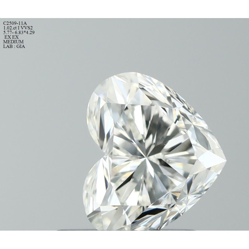 Diament serce, 1.02ct, VVS2, I, GIA 1529108012 Diament serce, 1.02ct, VVS2, I, GIA 1529108012