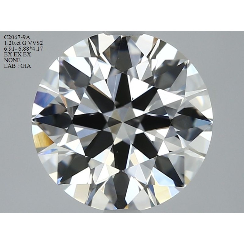 Diament szlif okrągły, 1.19ct, VVS2, G, GIA 7452435946 Diament szlif okrągły, 1.19ct, VVS2, G, GIA 7452435946