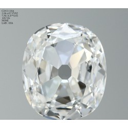 Diament szlif starodawny, 1.06ct, VVS2, E, GIA 6512946498