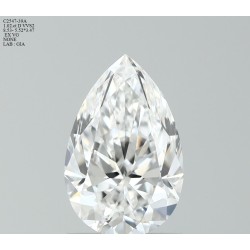 Diament szlif gruszkowy, 1.02ct, VVS2, D, GIA 6531677478
