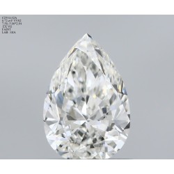 Diament szlif gruszkowy, 0.72ct, VVS2, F, GIA 7533630836