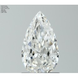 Diament szlif gruszkowy, 1.02ct, VS2, E, GIA 7526295171