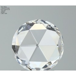 Diament rozeta, 1.5ct, VVS2, E, GIA 6522357509