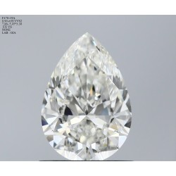 Diament szlif gruszkowy, 0.9ct, VVS2, H, GIA 6522028922