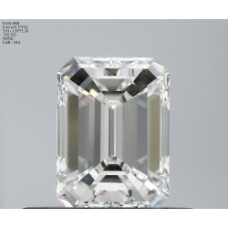 Diament szlif szmaragdowy, 0.4ct, VVS2, E, GIA 2514881303