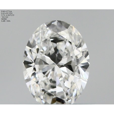 Diament szlif owalny, 0.41ct, VS1, E, GIA 2534276488
