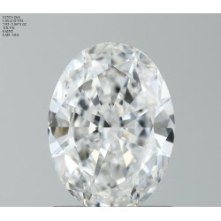 Diament szlif owalny, 1ct, VS1, D, GIA 5523551029