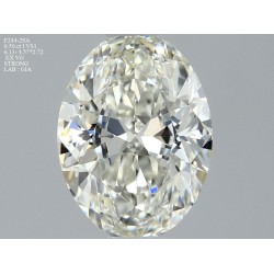 Diament szlif owalny, 0.5ct, VS1, I, GIA 7451295441