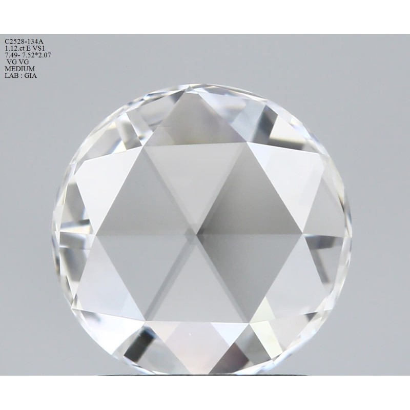 Diament rozeta, 1.12ct, VS1, E, GIA 2536689478