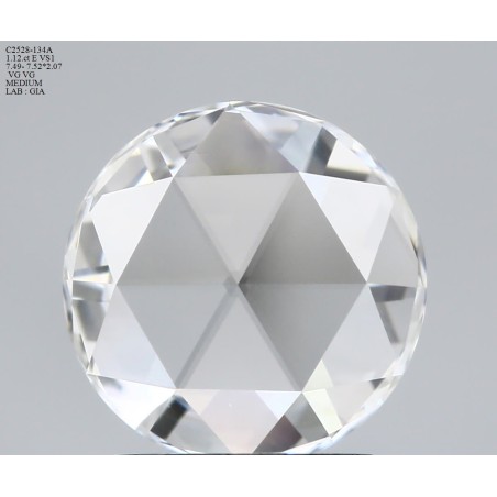 Diament rozeta, 1.12ct, VS1, E, GIA 2536689478