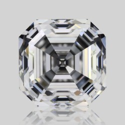 Diament Asscher, 1.51ct, VVS2, F, GIA 6521875437