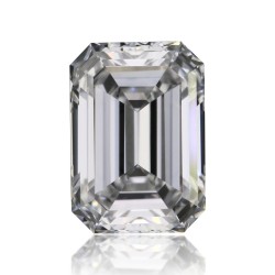 Diament szlif szmaragdowy, 0.3ct, VVS1, D, GIA 1538582549