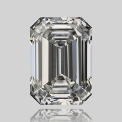 Diament szlif szmaragdowy, 0.33ct, VS1, E, GIA 7536301347