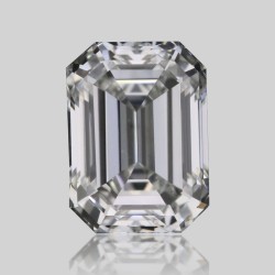 Diament szlif szmaragdowy, 0.3ct, VS1, D, GIA 6531406640