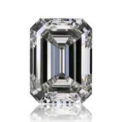 Diament szlif szmaragdowy, 0.47ct, VVS2, H, GIA 7536563375