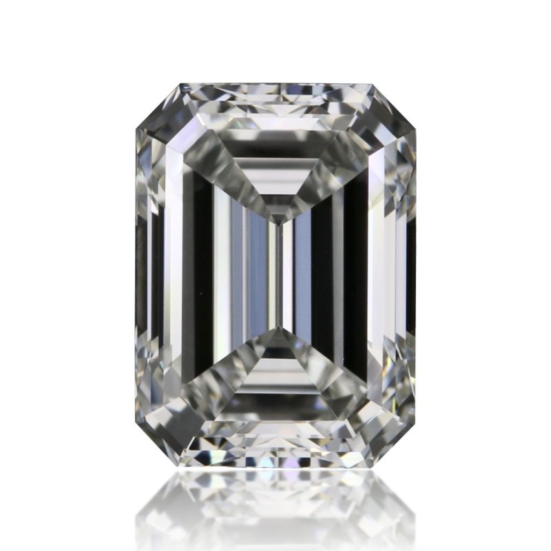 Diament szlif szmaragdowy, 0.47ct, VVS2, H, GIA 7536563375 Diament szlif szmaragdowy, 0.47ct, VVS2, H, GIA 7536563375