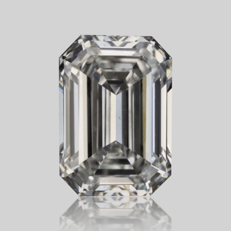 Diament szlif szmaragdowy, 0.42ct, SI1, F, GIA 6535196674