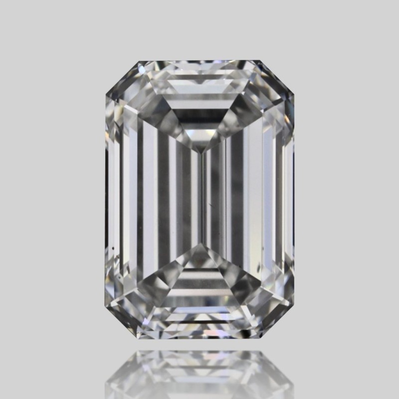 Diament szlif szmaragdowy, 0.43ct, VS1, E, GIA 2536582701 Diament szlif szmaragdowy, 0.43ct, VS1, E, GIA 2536582701