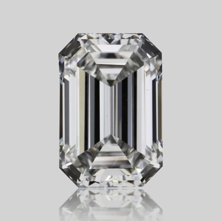 Diament szlif szmaragdowy, 0.57ct, VVS2, F, GIA 6521213159
