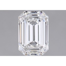 Diament szlif szmaragdowy, 0.57ct, VVS2, F, GIA 6515398228