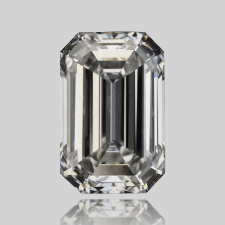 Diament szlif szmaragdowy, 0.5ct, VS2, F, GIA 6522951578