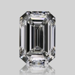 Diament szlif szmaragdowy, 0.52ct, VS2, F, GIA 6531101664