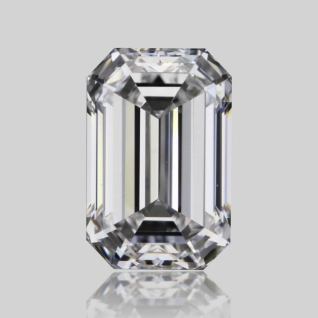 Diament szlif szmaragdowy, 0.51ct, VS2, D, GIA 5232573243