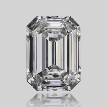 Diament szlif szmaragdowy, 0.7ct, VVS1, F, GIA 6511795797