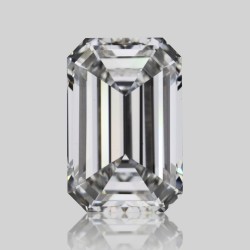 Diament szlif szmaragdowy, 0.5ct, VS2, F, GIA 6531031099