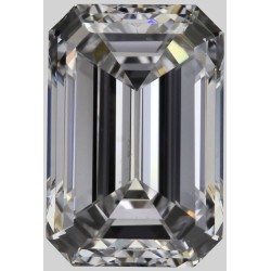 Diament szlif szmaragdowy, 0.74ct, VS1, D, GIA 2524033074