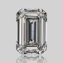 Diament szlif szmaragdowy, 0.75ct, VVS2, F, GIA 3525844348