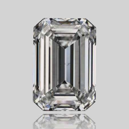 Diament szlif szmaragdowy, 0.75ct, VVS2, F, GIA 3525844348
