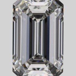 Diament szlif szmaragdowy, 1.01ct, VVS1, F, GIA 6505963042