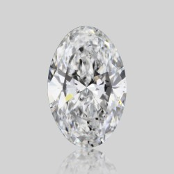 Diament szlif owalny, 0.45ct, SI2, D, GIA 5523220944