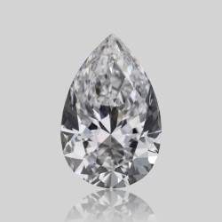 Diament szlif gruszkowy, 0.34ct, VVS2, D, GIA 7522456797