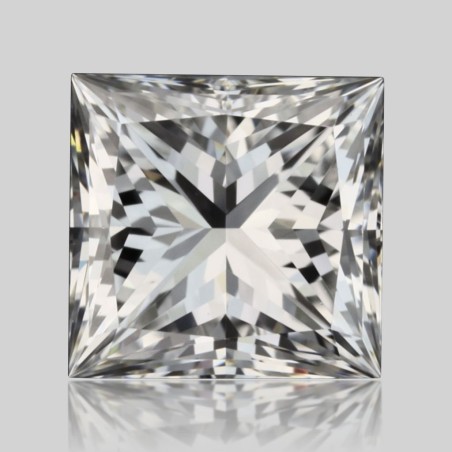 Diament szlif princess, 0.43ct, VVS2, E, GIA 2537781757