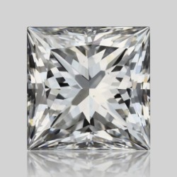 Diament szlif princess, 0.34ct, VS2, D, GIA 5536716364