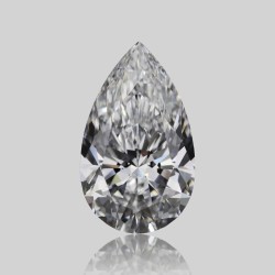Diament szlif gruszkowy, 0.72ct, VVS1, D, GIA 3525748069