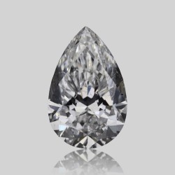 Diament szlif gruszkowy, 0.7ct, SI2, D, HRD 250000230387