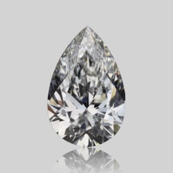 Diament szlif gruszkowy, 0.8ct, VVS1, F, GIA 7533463371
