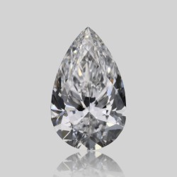 Diament szlif gruszkowy, 0.62ct, VVS2, D, GIA 2537267623